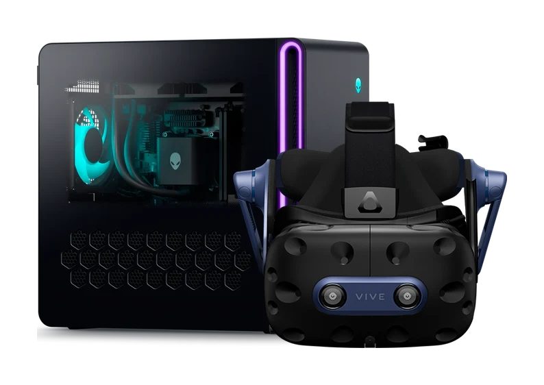 PC と VRヘッドセット