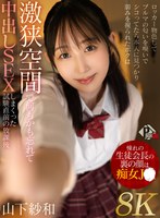 憧れの生徒会長の裏の顔は痴女JK ロッカー物色してブルマの匂いを嗅いでシコってたら本人に見つかり弱みを握られたボクは激狭空間で何もかも忘れて中出しSEXしまくった試験直前の放課後 山下紗和【8K】 山下紗和の作品画像