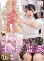 【8K VR】ぬいぐるみになって女の一人暮らしの部屋に潜入 しおりさん 倉木しおりの作品画像